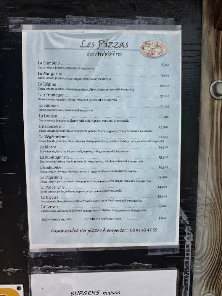 Restaurant Les ardoisières - Menu Image 3